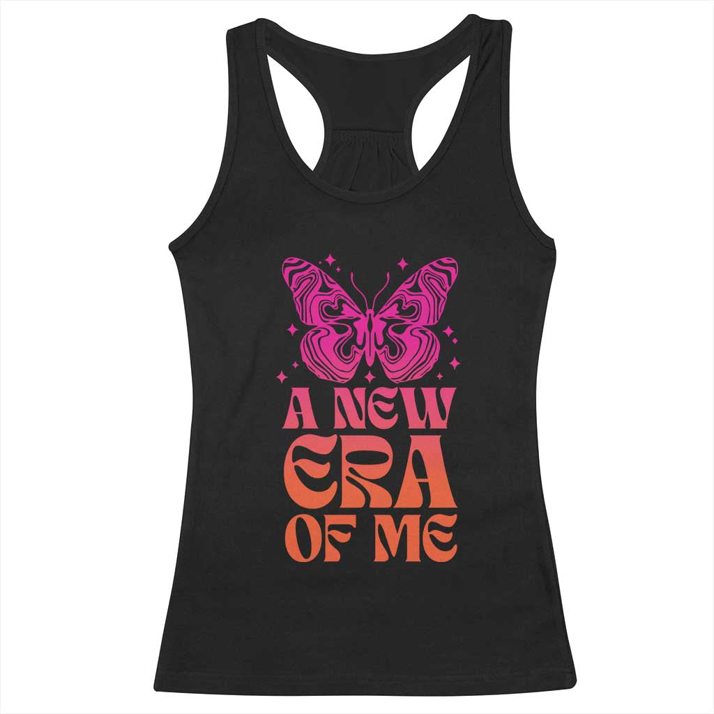A New Era Of Me Racerback Tank Top TS09 Black Print Your Wear