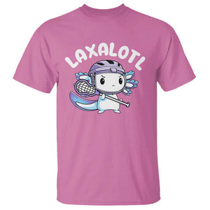 Funny Axolotl Lacrosse Player T Shirt TS09 Azalea Print Your Wear