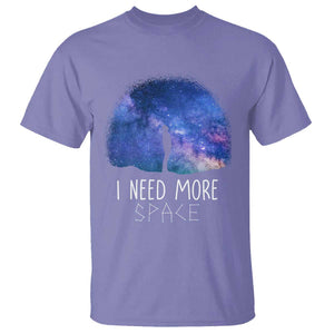 Astronomy T Shirt I Need More Space Galaxy Night Sky TS09 Violet Print Your Wear