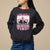 Funny Pink Trump Sweatshirt In My Trump Girl Era TS09 Black Print Your Wear