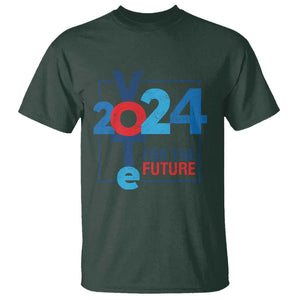 Vote 2024 T Shirt For The Future TS09 Dark Forest Green Print Your Wear