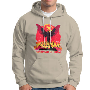 Mothman Harbinger of Doom! City Night Cryptid Creature Hoodie TS09 Sand Printyourwear