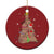 Funny Capybara Christmas Tree Christmas Ornament TS09 Print Your Wear