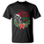 Funny Christmas T Shirt Sorry Santa I've Been Feral Raccoon TS09 Black Print Your Wear