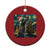 Christmas Starry Night Raccoon Christmas Ornament TS09 Print Your Wear