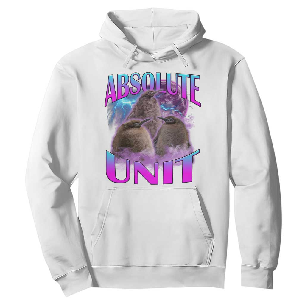 Pesto The Penguin Absolute Unit Hoodie TS09 White Print Your Wear