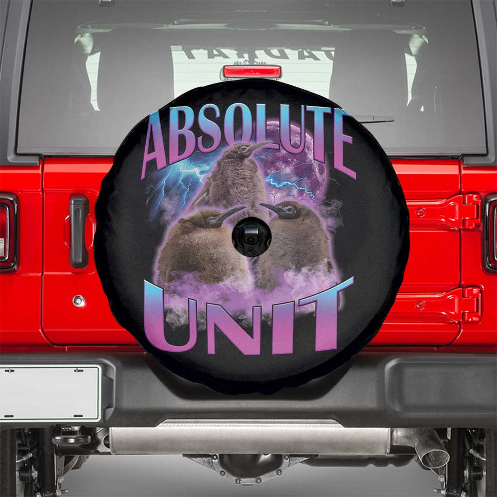 Pesto The Penguin Absolute Unit Spare Tire Cover TS09 Black Print Your Wear