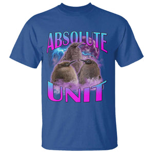 Pesto The Penguin Absolute Unit T Shirt TS09 Royal Blue Print Your Wear