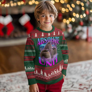 Pesto The Penguin Absolute Unit Ugly Christmas Sweater TS09 Christmas Print Your Wear