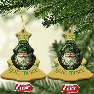 Irish Spirit Yule Merit Christmas Ornament TS09 Christmas Tree Gold Print Your Wear