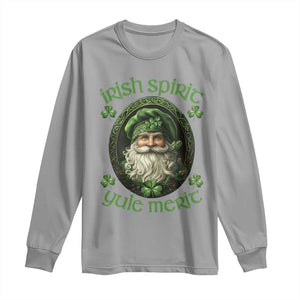 Irish Spirit Yule Merit Long Sleeve Shirt TS09 Sport Gray Print Your Wear