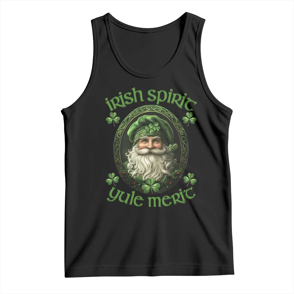 Irish Spirit Yule Merit Tank Top TS09 Black Print Your Wear