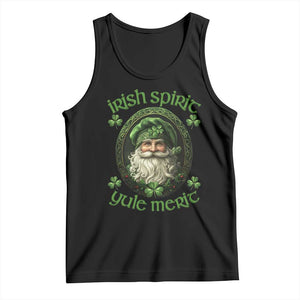 Irish Spirit Yule Merit Tank Top TS09 Black Print Your Wear