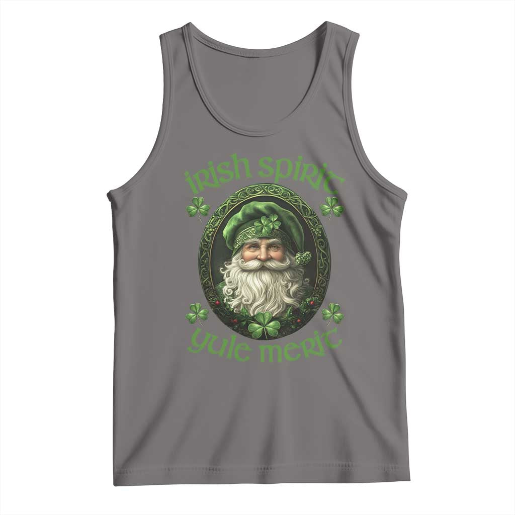 Irish Spirit Yule Merit Tank Top TS09 Deep Heather Print Your Wear