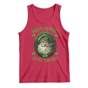 Irish Spirit Yule Merit Tank Top TS09 Red Print Your Wear