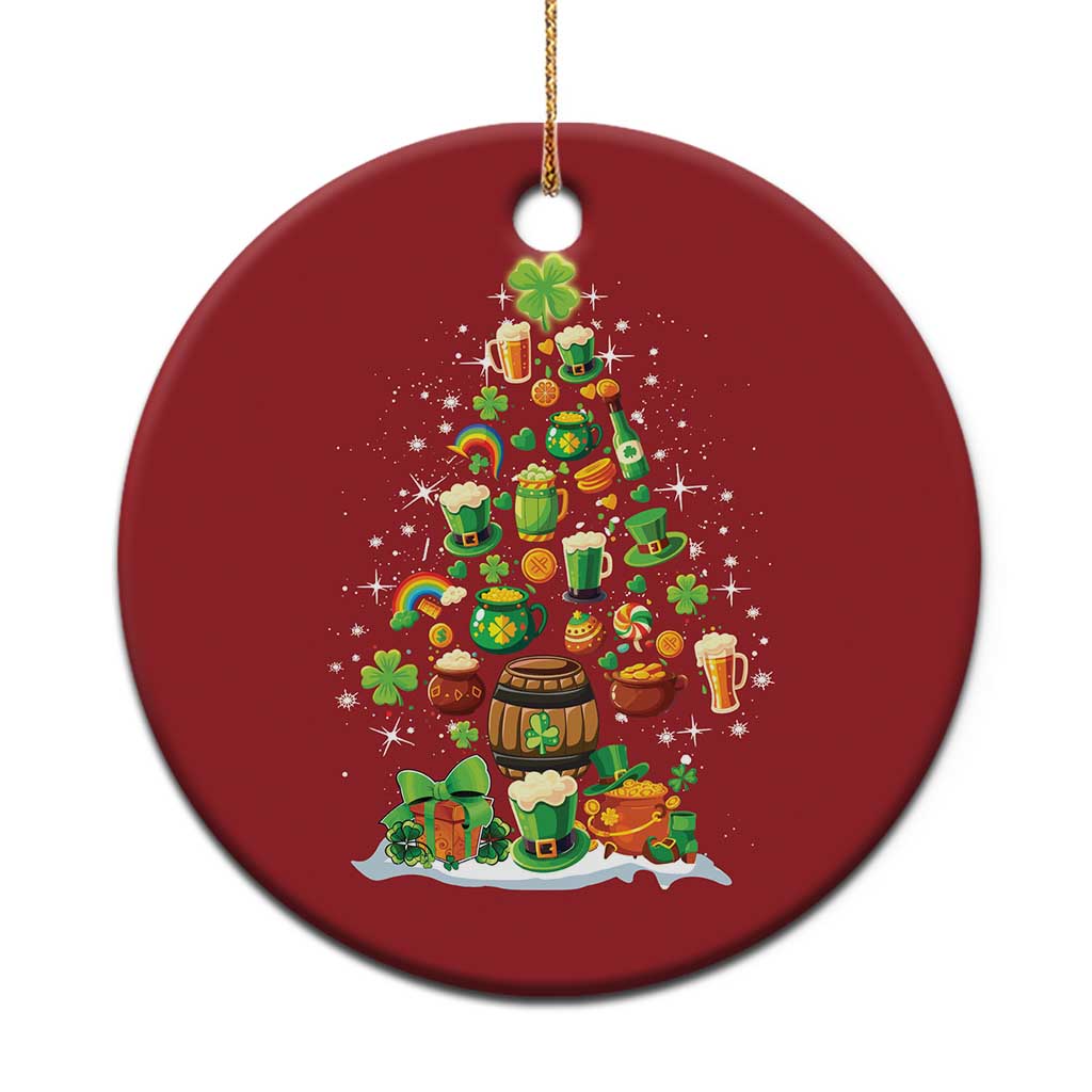 Merry Christmas Tree Irish Christmas Ornament TS09 Print Your Wear