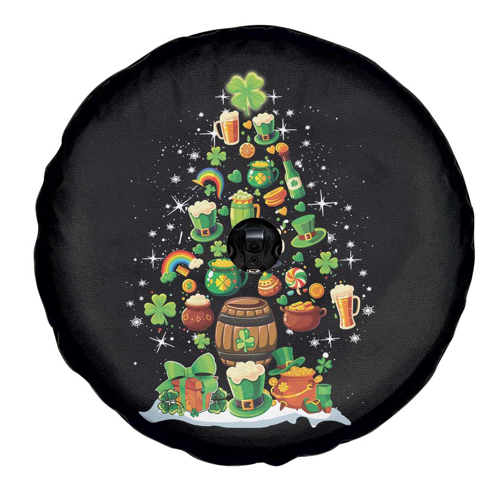Merry Christmas Tree Irish Spare Tire Cover TS09 Print Your Wear