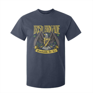 Irish Brigade T Shirt For Kid Tiocfaidh Ár Lá Eagle Patriotic TS09 Navy Print Your Wear