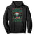 Funny Xmas Alien Santa Hoodie Merry Christmas Humans UFO Outer Space TS09 Black Print Your Wear