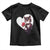 Valentine's Day Toddler T Shirt Tuxedo Cat Valentine Heart for Kitten and Animal Lovers TS09 Black Print Your Wear