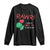 Valentine's Day Long Sleeve Shirt Rawr Means Love You in Dinosaur Cute Heart Ballon TS09 Black Print Your Wear