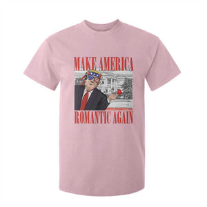 Funny Valentine's Day Trump T Shirt For Kid Make America Romantic Again TS09 Light Pink Print Your Wear