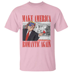 Funny Valentine's Day Trump T Shirt Make America Romantic Again TS09 Light Pink Print Your Wear