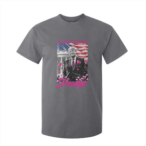 Funny Trump Lover T Shirt For Kid My Hear Beats For Trump Valentine's Day TS09 Charcoal Print Your Wear