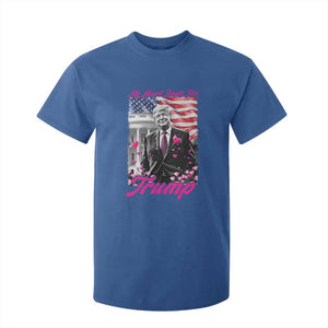 Funny Trump Lover T Shirt For Kid My Hear Beats For Trump Valentine's Day TS09 Royal Blue Print Your Wear