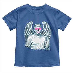 Trump Cupid Vibes Toddler T Shirt Trump Bubble Gum TS09 Royal Blue Print Your Wear