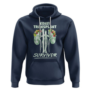 Kidney Transplant Survivor Organ Recipient Hoodie TS09 Navy Printyourwear