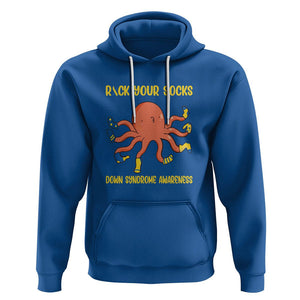 Down Syndrome Day Hoodie Rock Your Sock Funny Octopus Socks TS09 Royal Blue Printyourwear