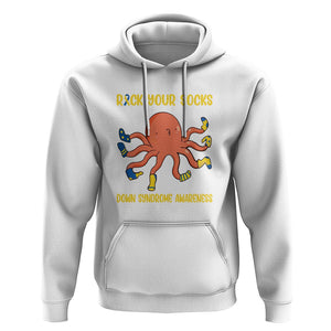 Down Syndrome Day Hoodie Rock Your Sock Funny Octopus Socks TS09 White Printyourwear