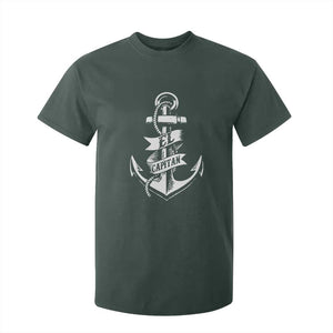 Boat El Capitan T Shirt For Kid TS09 Dark Forest Green Print Your Wear