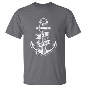 Boat El Capitan T Shirt TS09 Charcoal Print Your Wear