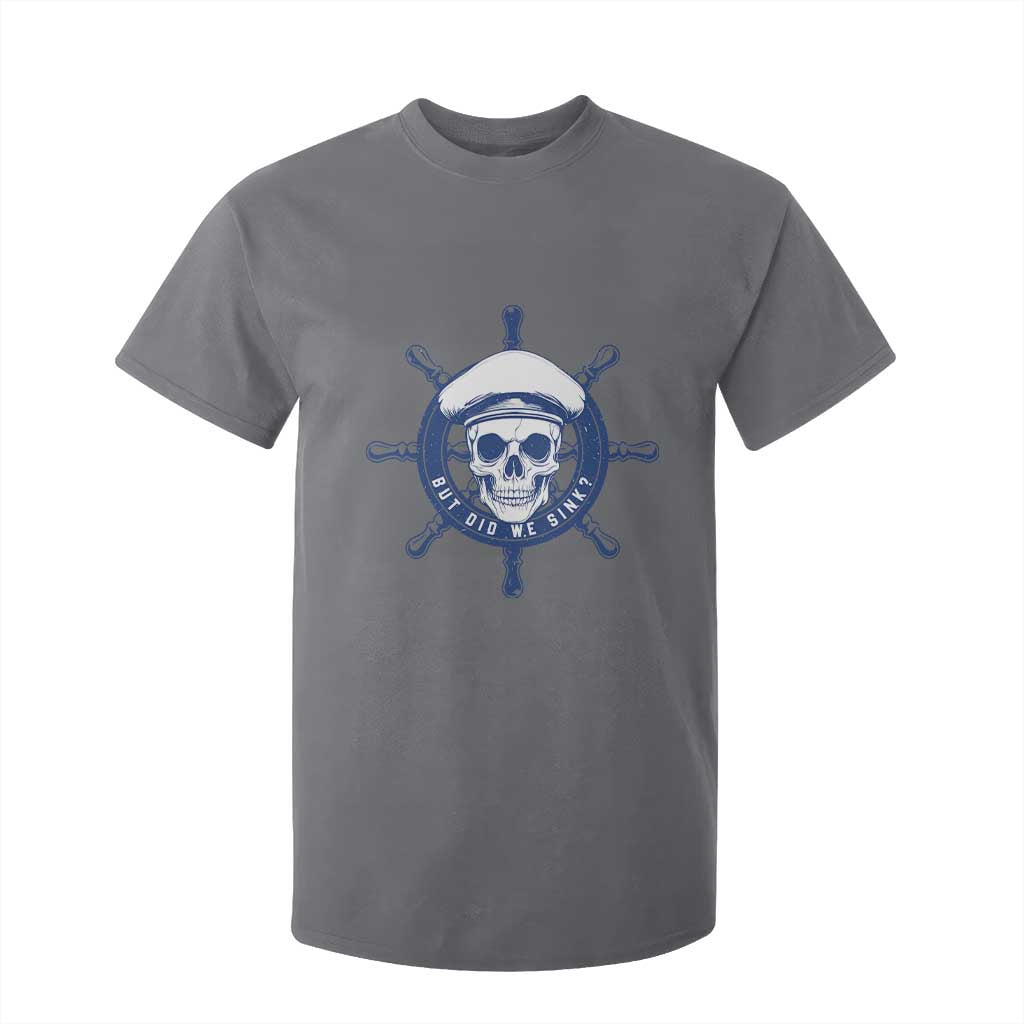 Funny But Did We Sink T Shirt For Kid TS09 Charcoal Print Your Wear