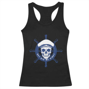 Funny But Did We Sink Racerback Tank Top TS09 Black Print Your Wear