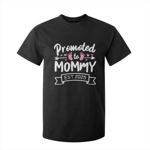 Promoted To Mommy Est 2025 T Shirt For Kid TS09 Black Print Your Wear