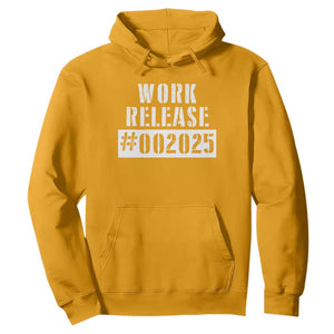 Funny Retirement 2025 Hoodie Work Release TS09 Gold Print Your Wear