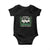 Happiness Is Playing Mahjong With The Girls Baby Onesie TS09 Black Print Your Wear