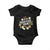 It's Mahjong Time Gambling Chinese Game Baby Onesie TS09 Black Print Your Wear