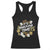 It's Mahjong Time Gambling Chinese Game Racerback Tank Top TS09 Black Print Your Wear