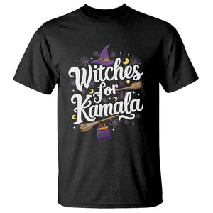 Witches For Kamala T Shirt Harris US President 2024 Halloween TS09 Black Print Your Wear