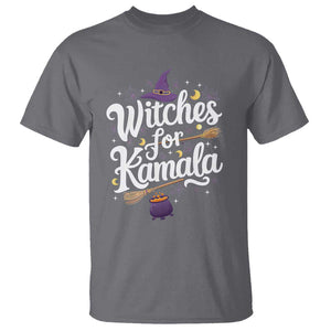 Witches For Kamala T Shirt Harris US President 2024 Halloween TS09 Charcoal Print Your Wear