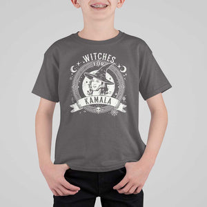 Witches For Kamala T Shirt For Kid Harris Madam President 2024 Halloween TS09 Dark Chocolate Print Your Wear