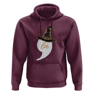 Comma La Harris Hoodie Kamala Halloween Witch TS09 Maroon Print Your Wear