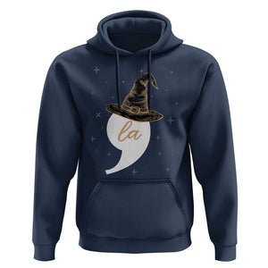 Comma La Harris Hoodie Kamala Halloween Witch TS09 Navy Print Your Wear