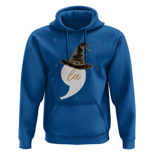 Comma La Harris Hoodie Kamala Halloween Witch TS09 Royal Blue Print Your Wear