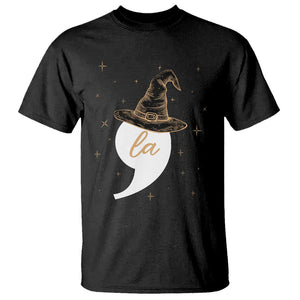 Comma La Harris T Shirt Kamala Halloween Witch TS09 Black Print Your Wear