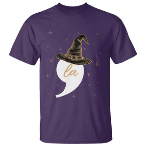 Comma La Harris T Shirt Kamala Halloween Witch TS09 Purple Print Your Wear